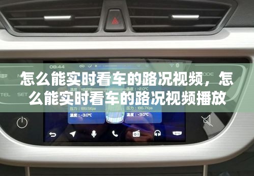 怎么能實時看車的路況視頻，怎么能實時看車的路況視頻播放 