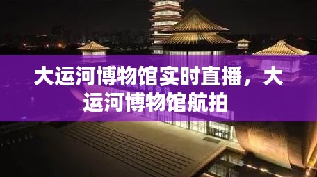 大運(yùn)河博物館實(shí)時(shí)直播，大運(yùn)河博物館航拍 