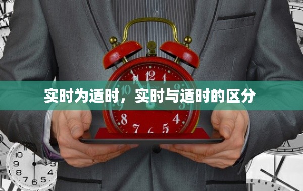 實時為適時，實時與適時的區(qū)分 