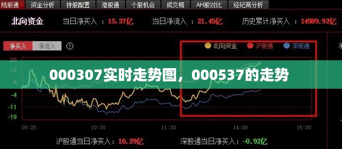 000307實時走勢圖，000537的走勢 