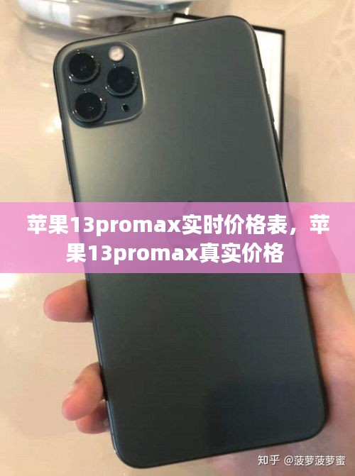 蘋果13promax實時價格表，蘋果13promax真實價格 