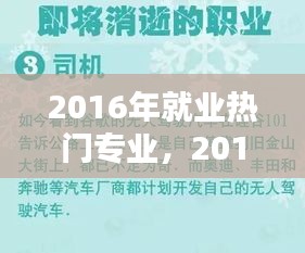 2016年就業(yè)熱門專業(yè)，2016未來十年熱門職業(yè) 