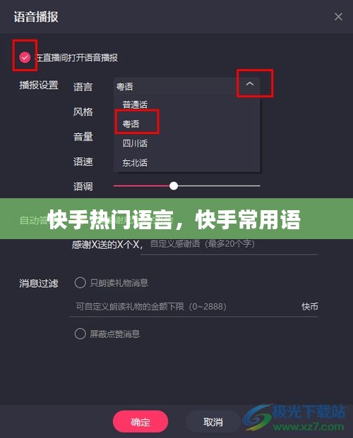 快手熱門語言，快手常用語 