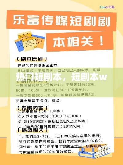 熱門短劇本，短劇本w 