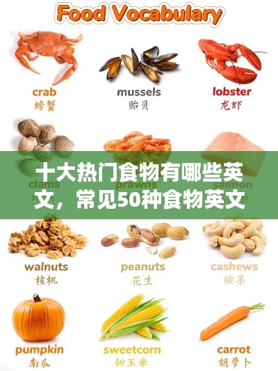 十大熱門(mén)食物有哪些英文，常見(jiàn)50種食物英文 
