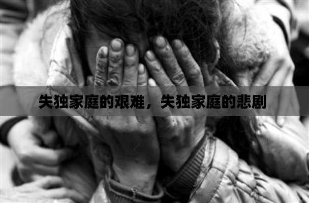 失獨家庭的艱難，失獨家庭的悲劇 
