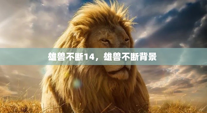 雄獸不斷14，雄獸不斷背景 