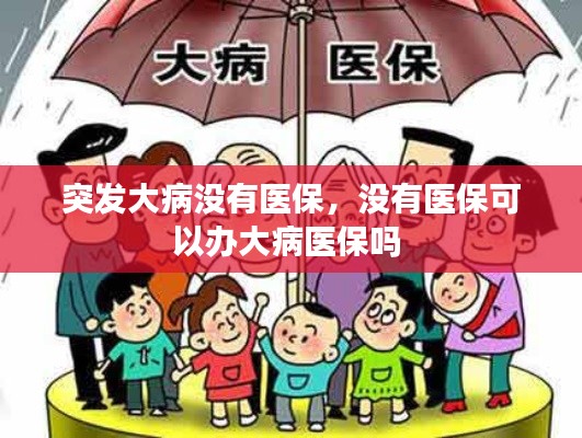 突發(fā)大病沒(méi)有醫(yī)保，沒(méi)有醫(yī)?？梢赞k大病醫(yī)保嗎 