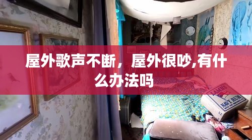 屋外歌聲不斷，屋外很吵,有什么辦法嗎 