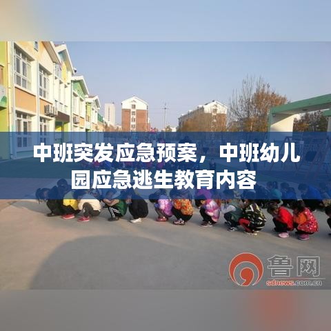 中班突發(fā)應(yīng)急預(yù)案，中班幼兒園應(yīng)急逃生教育內(nèi)容 