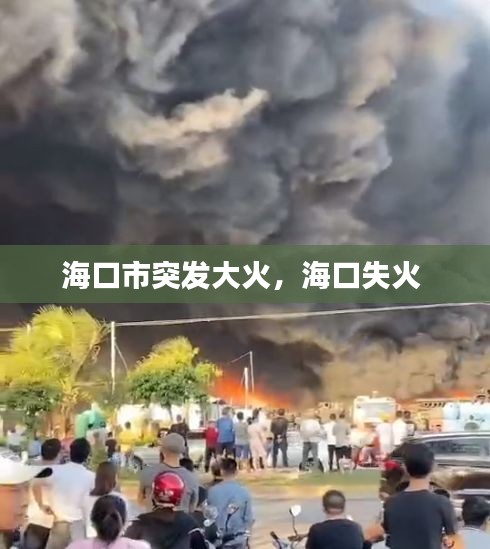 ?？谑型话l(fā)大火，海口失火 