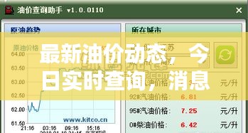 最新油價動態(tài)，今日實時查詢，消息一網(wǎng)打盡