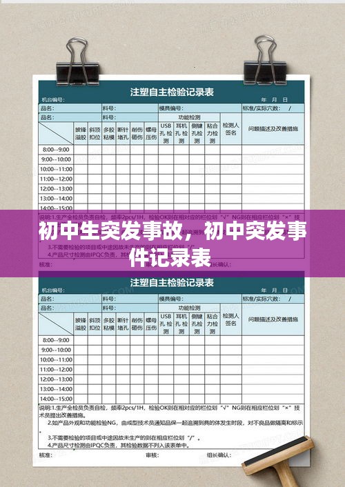 初中生突發(fā)事故，初中突發(fā)事件記錄表 
