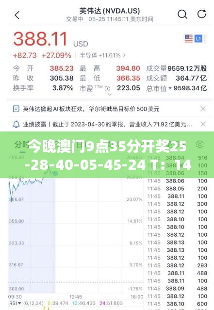 今晚澳門9點(diǎn)35分開獎(jiǎng)25-28-40-05-45-24 T：14