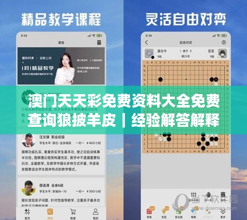 澳門天天彩免費(fèi)資料大全免費(fèi)查詢狼披羊皮｜經(jīng)驗(yàn)解答解釋落實(shí)