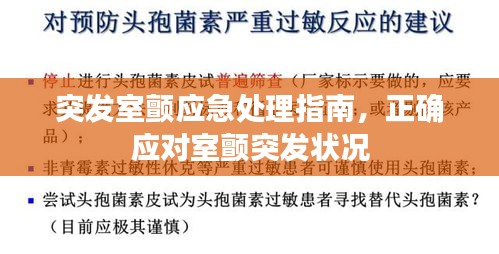 突發(fā)室顫應(yīng)急處理指南，正確應(yīng)對(duì)室顫突發(fā)狀況