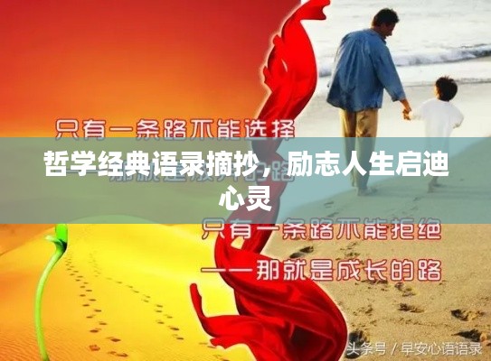 哲學經(jīng)典語錄摘抄，勵志人生啟迪心靈
