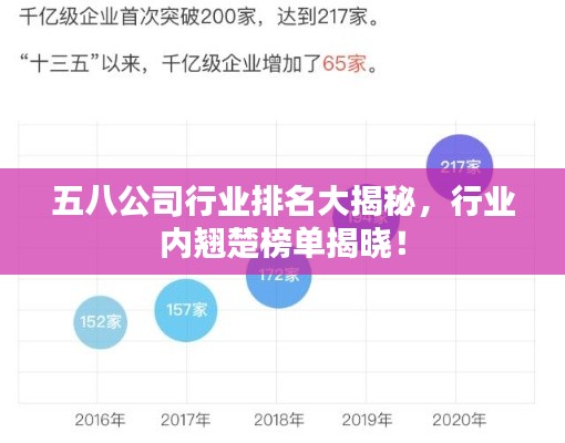 五八公司行業(yè)排名大揭秘，行業(yè)內(nèi)翹楚榜單揭曉！
