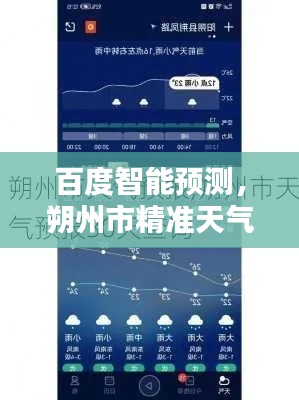 百度智能預(yù)測(cè)，朔州市精準(zhǔn)天氣預(yù)報(bào)