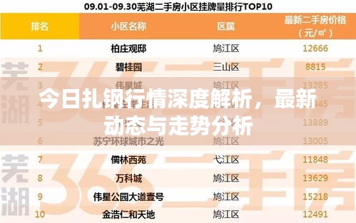 今日扎鋼行情深度解析，最新動態(tài)與走勢分析