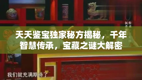 天天鑒寶獨(dú)家秘方揭秘，千年智慧傳承，寶藏之謎大解密