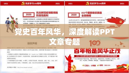 黨史百年風華，深度解讀PPT文章專題
