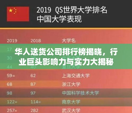 華人送貨公司排行榜揭曉，行業(yè)巨頭影響力與實力大揭秘