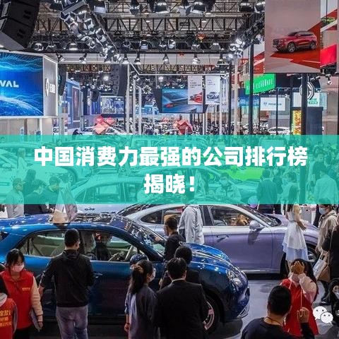 中國消費(fèi)力最強(qiáng)的公司排行榜揭曉！