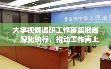 大學(xué)視察調(diào)研工作落實(shí)報(bào)告，深化執(zhí)行，推動(dòng)工作再上新臺(tái)階