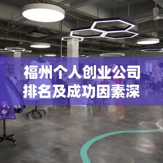 福州個人創(chuàng)業(yè)公司排名及成功因素深度解析