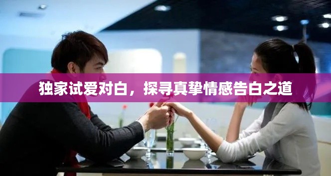 獨(dú)家試愛對白，探尋真摯情感告白之道
