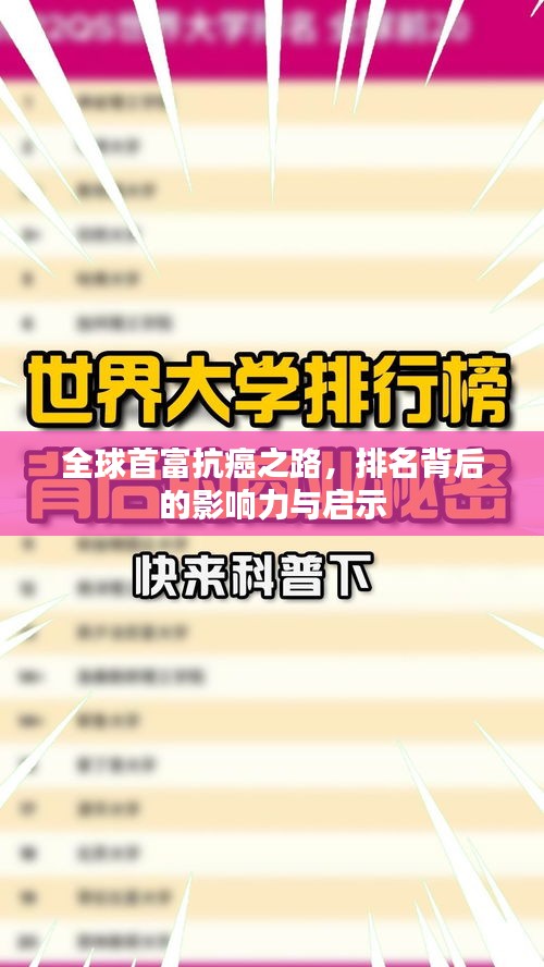 全球首富抗癌之路，排名背后的影響力與啟示
