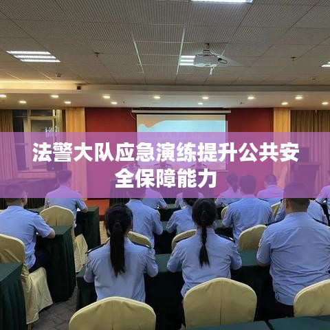 法警大隊(duì)?wèi)?yīng)急演練提升公共安全保障能力