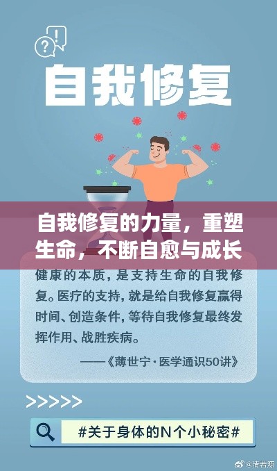 自我修復的力量，重塑生命，不斷自愈與成長
