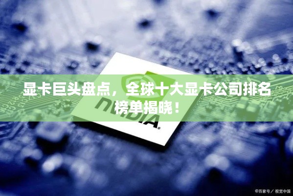 顯卡巨頭盤點(diǎn)，全球十大顯卡公司排名榜單揭曉！