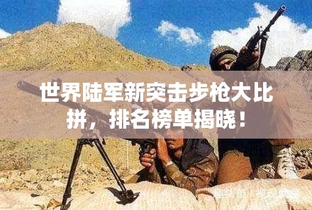 世界陸軍新突擊步槍大比拼，排名榜單揭曉！