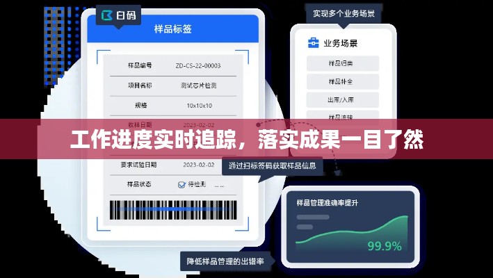 工作進(jìn)度實(shí)時(shí)追蹤，落實(shí)成果一目了然