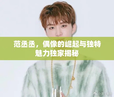 范丞丞，偶像的崛起與獨特魅力獨家揭秘
