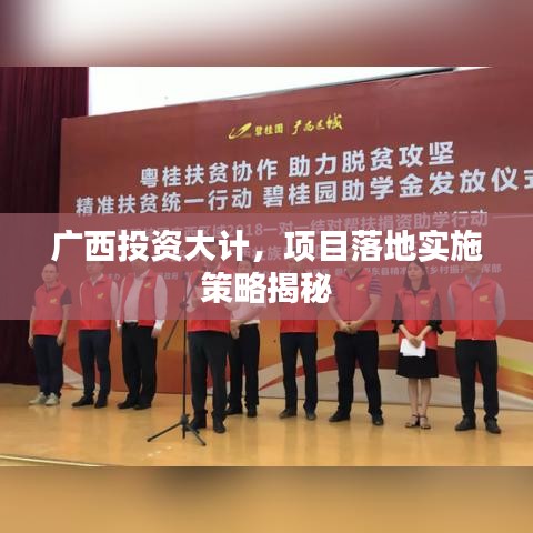 廣西投資大計，項目落地實施策略揭秘