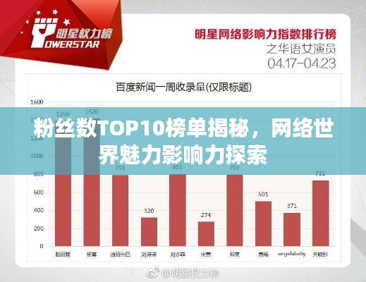 粉絲數(shù)TOP10榜單揭秘，網(wǎng)絡世界魅力影響力探索