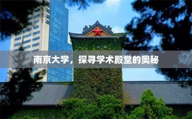 南京大學，探尋學術殿堂的奧秘