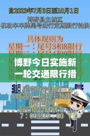 博野今日實(shí)施新一輪交通限行措施，最新限號(hào)通知出爐！